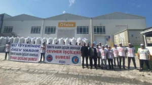 Tolsa işçilerinin grevi devam ediyor