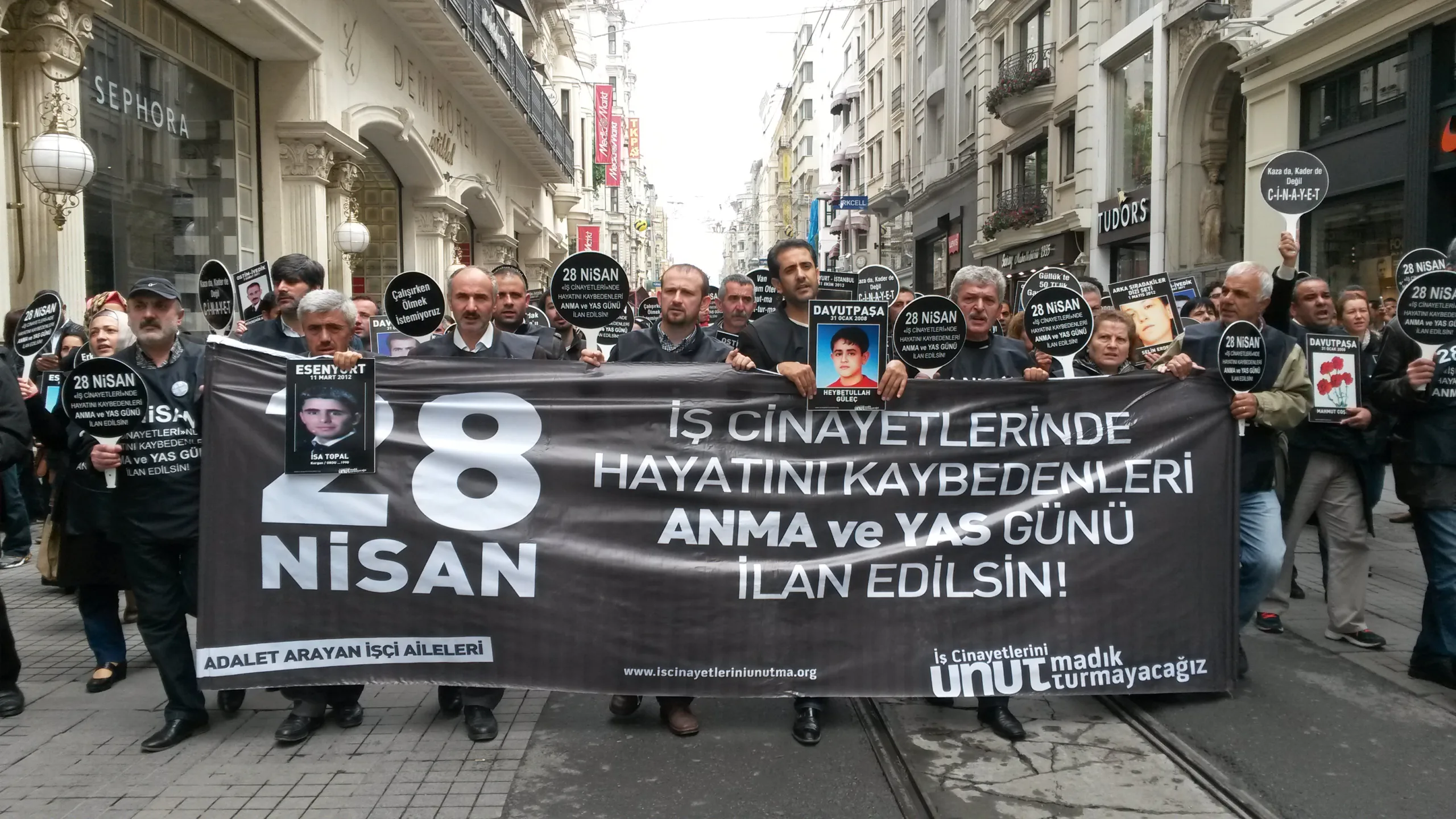 28 Nisan: İş Cinayetlerine Karşı Öfkemiz, Sömürü Düzenine Karşı İsyanımız!