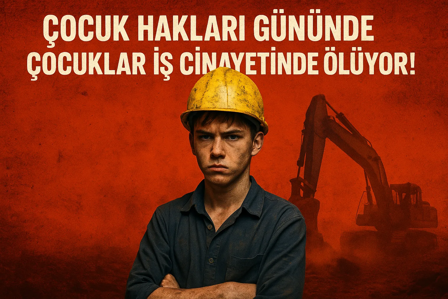 Çocuk Hakları Gününde Çocuklar İş Cinayetinde Ölüyor!